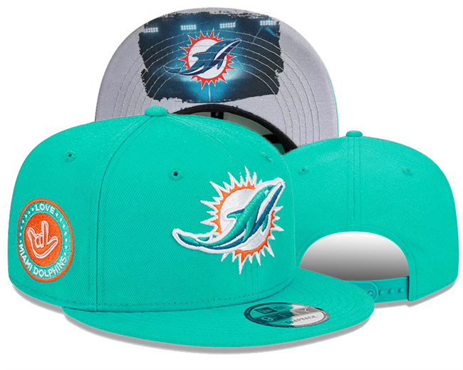 Miami Dolphins Stitched Snapback Hats 099